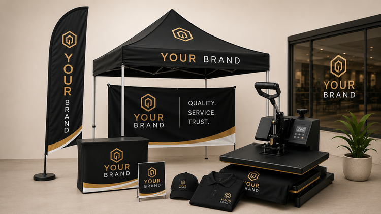 Business Branding & Heat Press Rental