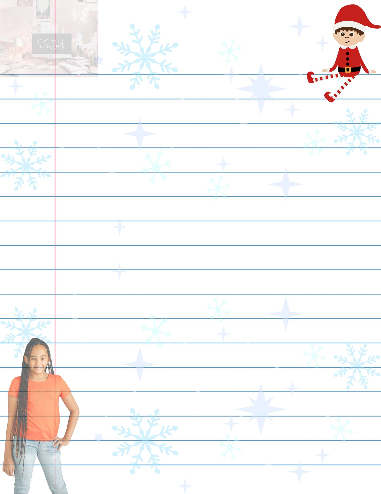 Printable Holiday Stationery (Print at Home)