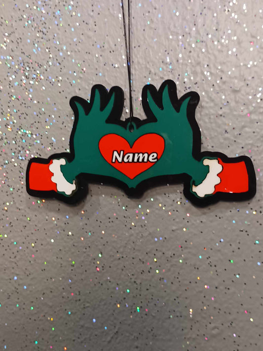 Grinch Christmas Ornament