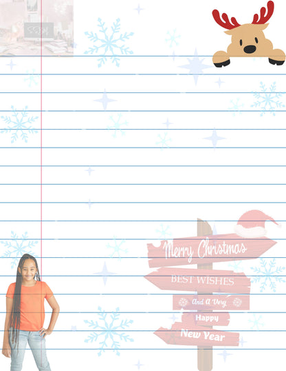 Printable Holiday Stationery (Print at Home)