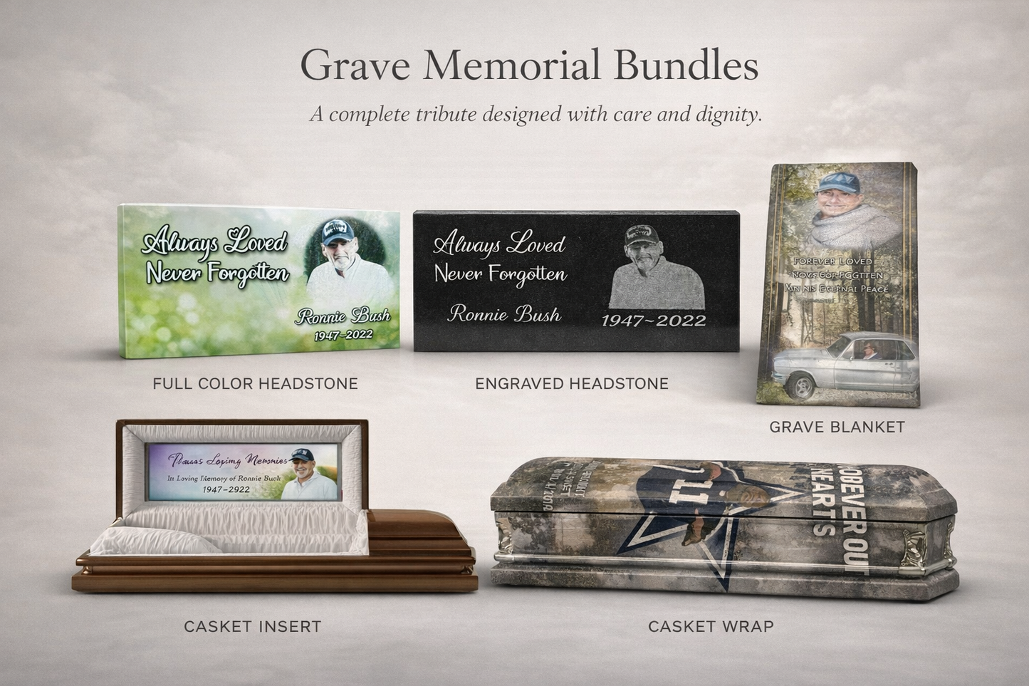 Grave Memorial Service Package