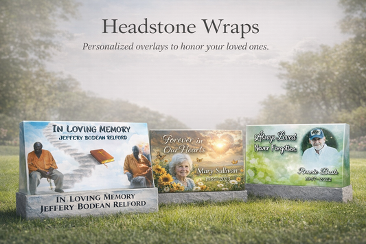 Headstone Wrap Wholesale
