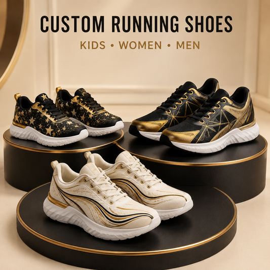 Custom Full Color Running Shoes | Kids, Women & Men