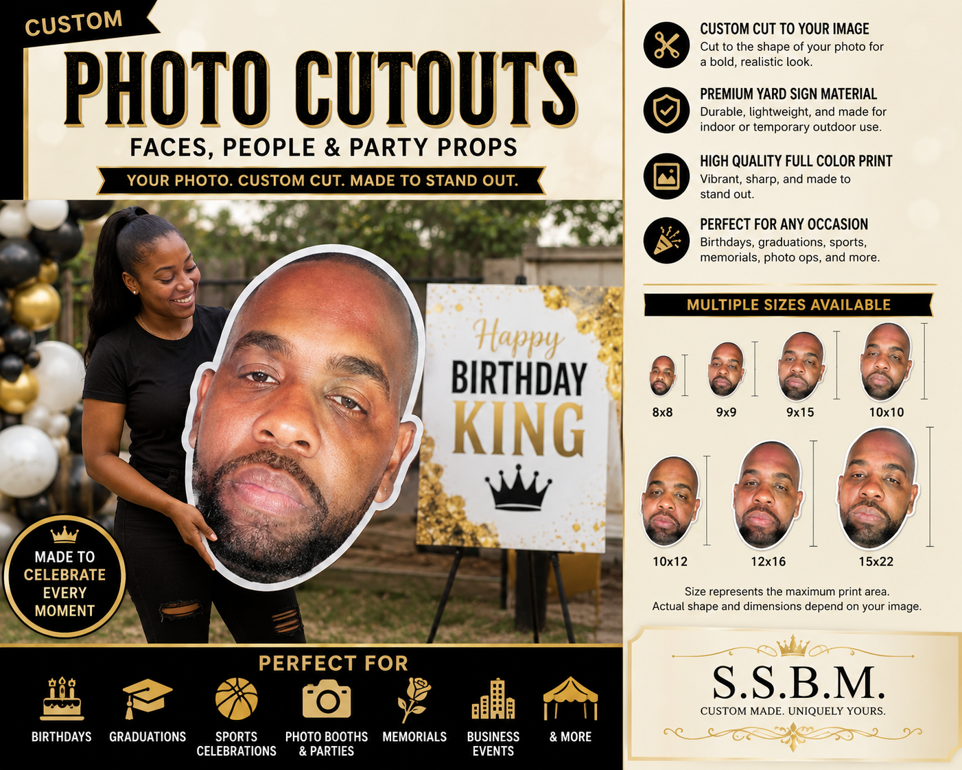 Wholesale Custom Photo Cutouts | Faces, People & Party Props (Fat Heads)