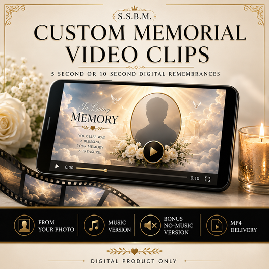Custom Memorial Video Clips