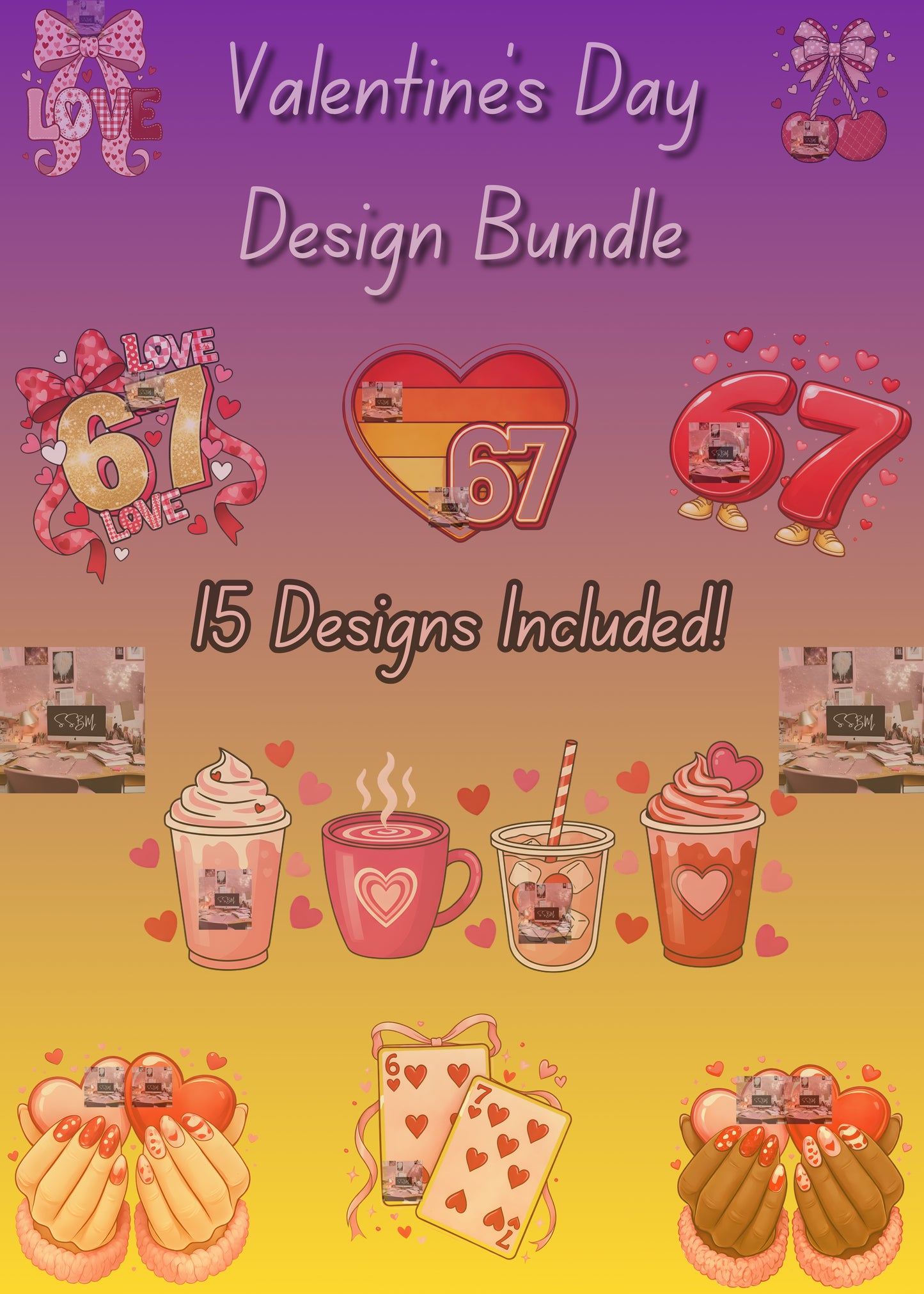 Valentine's Day Design Bundle
