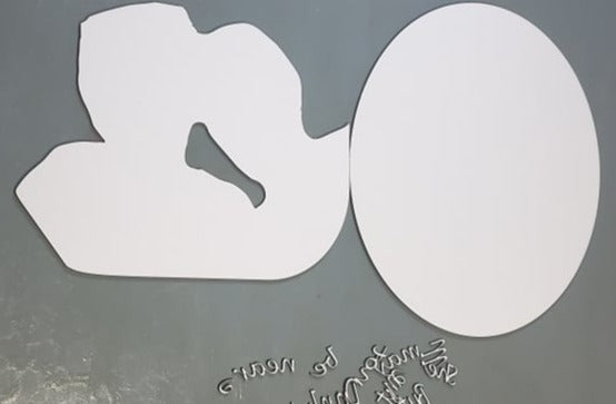 Single / Double Sided MDF Sublimation Cut Outs Wholesale