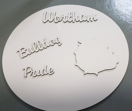 Single / Double Sided MDF Sublimation Cut Outs Wholesale